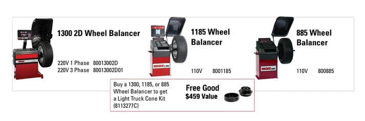 Coats 1300 Direct Drive Wheel Balancer