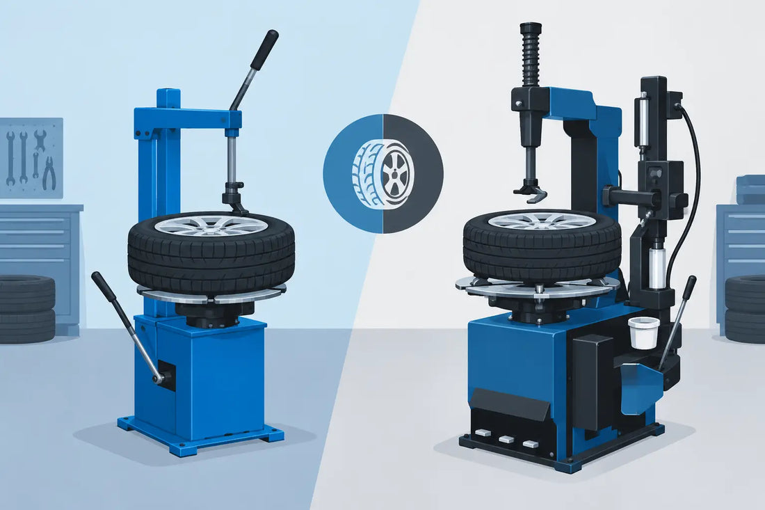 Manual Versus Automatic Tire Changers Compared