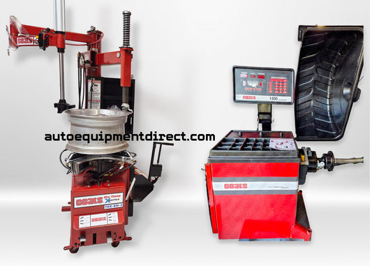 Coats Tire Changer Machine 70X-EH3 & Wheel Balancer 1400 with 1 yr Warranty