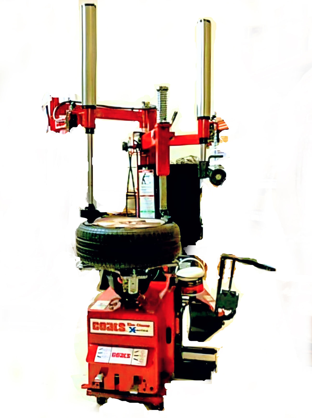 Refurbished Coats 80x Series Rim Clamp Tire Changer Combo with Coats 1600-3d wheel balancer