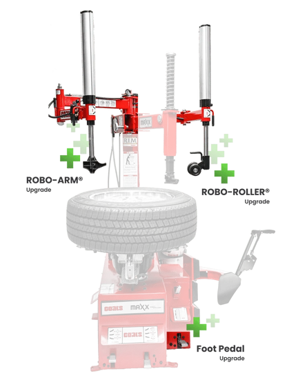New Coats MAXX 50L Tire Changer w 1yr supply of duckheads