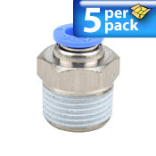6MM x 1/4 STRAIGHT FITTING
