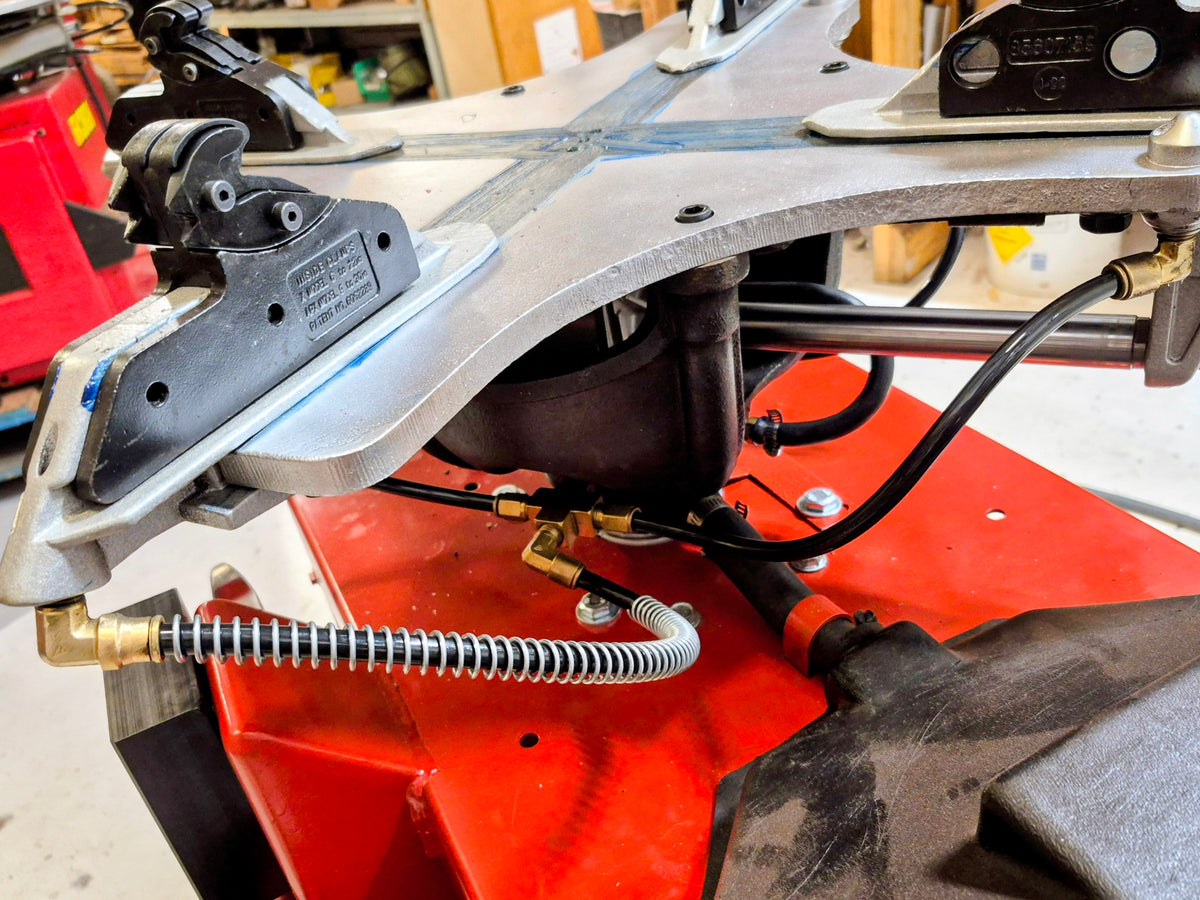 Tire Changer Coats 50 series with air Motor rim clamp 1yr warranty